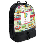 Vintage Transportation Backpacks - Black (Personalized)
