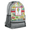Vintage Transportation Backpack - Grey (Personalized)