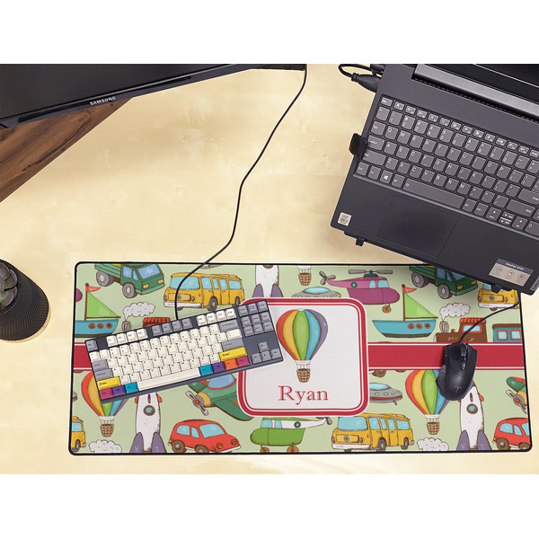 Vintage Transportation Large Gaming Mats - LIFESTYLE