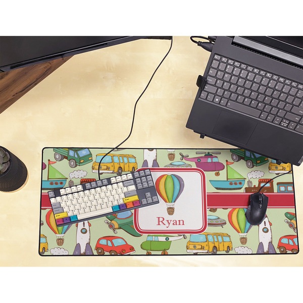 Vintage Transportation Large Gaming Mats - LIFESTYLE