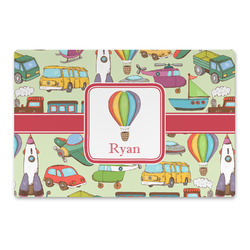 Vintage Transportation Large Rectangle Car Magnet (Personalized)