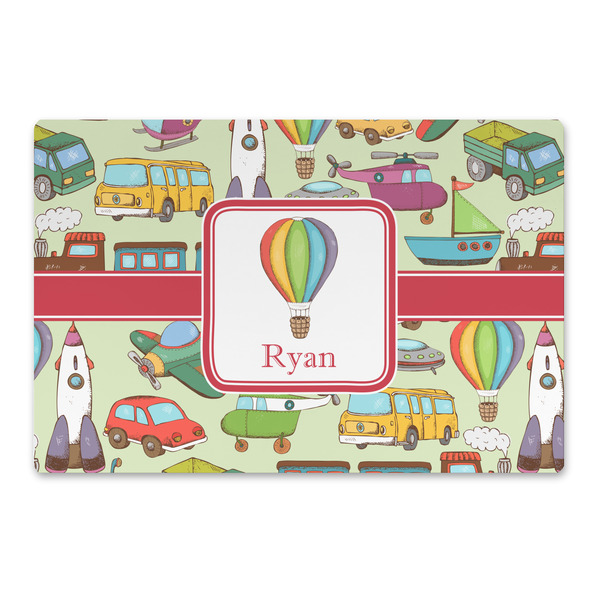 Custom Vintage Transportation Large Rectangle Car Magnet (Personalized)