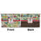 Vintage Transportation Large Zipper Pouch Approval (Front and Back)