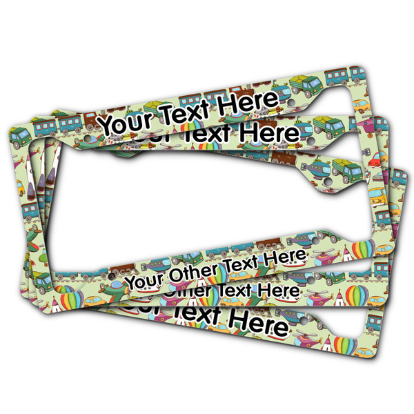Vintage Transportation License Plate Frames - (PARENT MAIN)