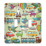 Vintage Transportation Light Switch Cover (2 Toggle Plate)