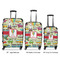Vintage Transportation Luggage Bags all sizes - With Handle