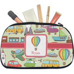 Vintage Transportation Makeup / Cosmetic Bag - Medium (Personalized)