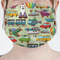 Vintage Transportation Face Mask Cover