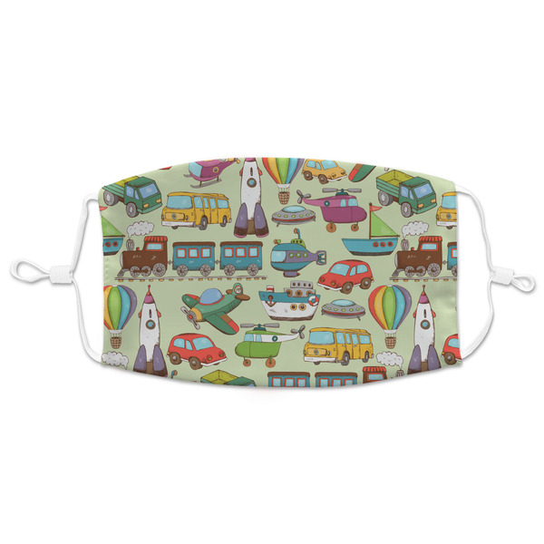 Custom Vintage Transportation Adult Cloth Face Mask - XLarge