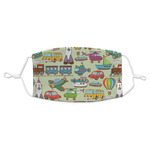 Vintage Transportation Adult Cloth Face Mask - Standard