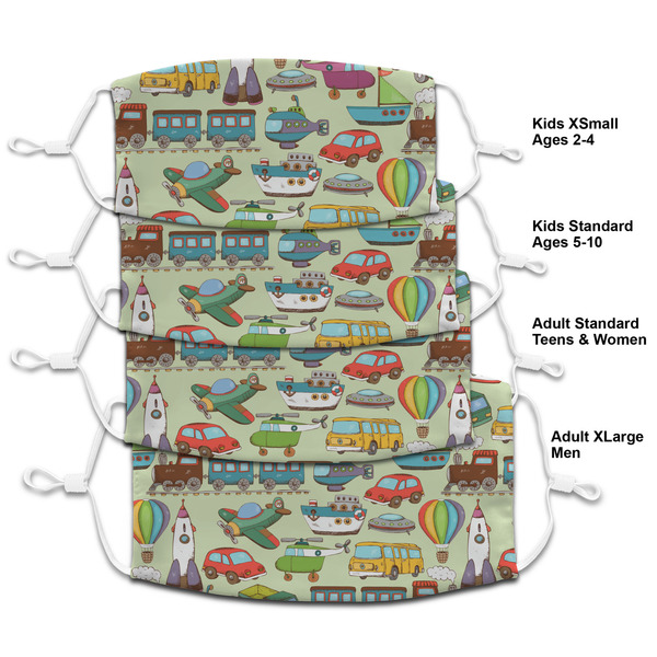 Vintage Transportation Mask1 Composite