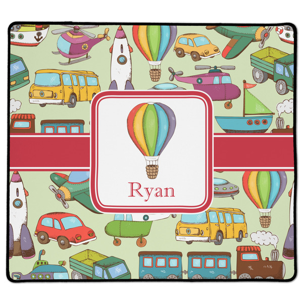 Custom Vintage Transportation XL Gaming Mouse Pad - 18" x 16" (Personalized)