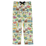 Vintage Transportation Mens Pajama Pants - XL