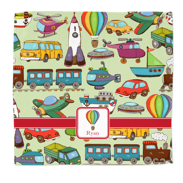 Custom Vintage Transportation Microfiber Dish Rag (Personalized)