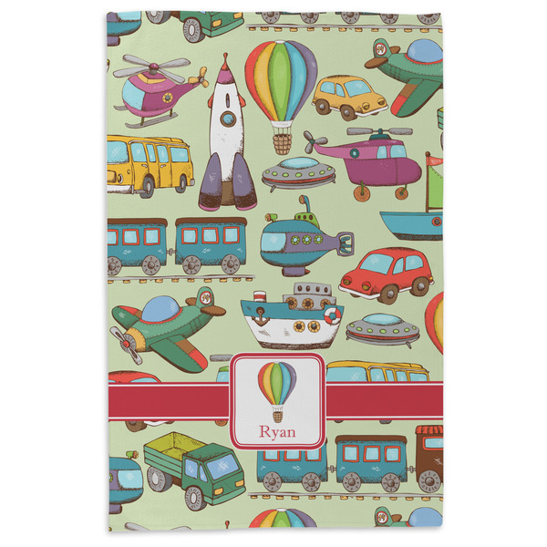 Vintage Transportation Microfiber Dish Towel - APPROVAL