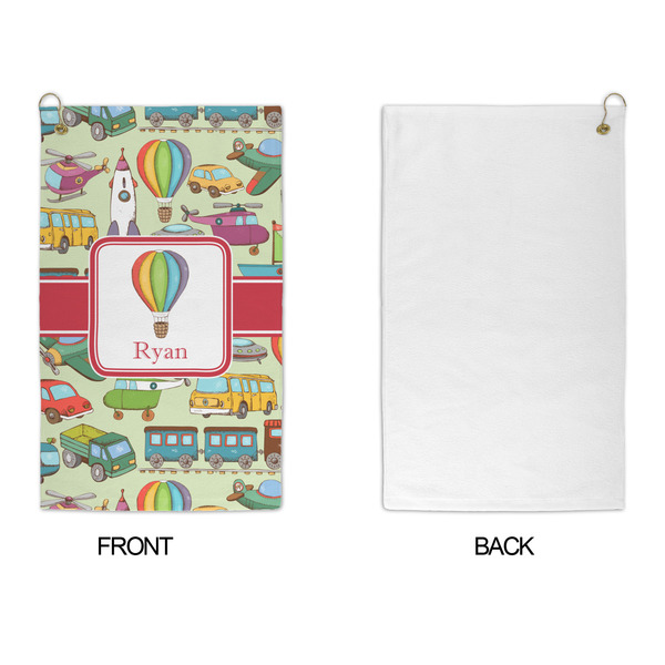 Vintage Transportation Microfiber Golf Towels - APPROVAL