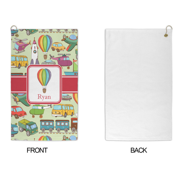 Vintage Transportation Microfiber Golf Towels - APPROVAL