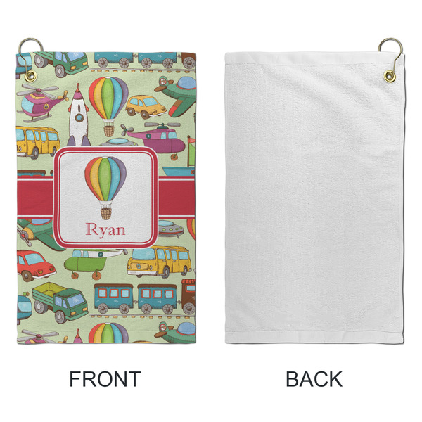 Vintage Transportation Microfiber Golf Towels - Small - APPROVAL