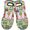 Vintage Transportation Neoprene Oven Mitts - Set of 2 w/ Name or Text
