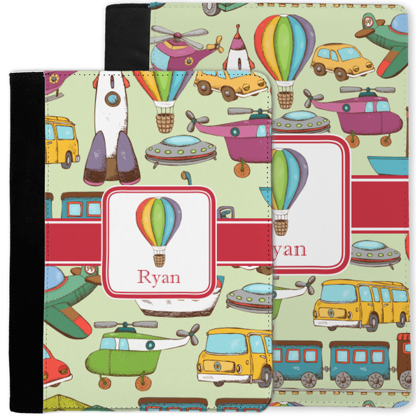 Vintage Transportation Notebook Padfolio - MAIN