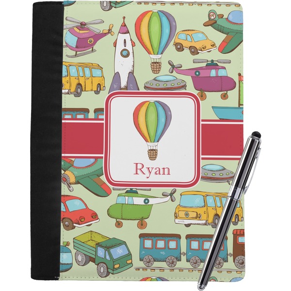 Vintage Transportation Notebook Padfolio