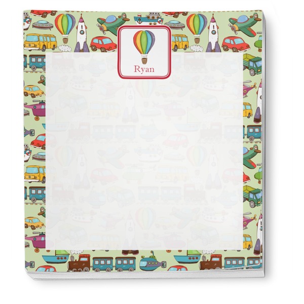 Vintage Transportation Notepad - Apvl