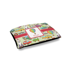 Vintage Transportation Outdoor Dog Bed - Small (Personalized)