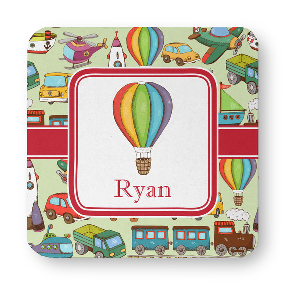 Vintage Transportation Paper Coasters - Approval