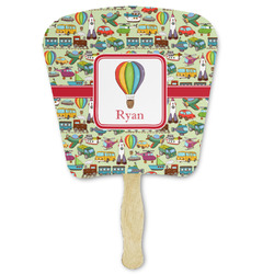 Vintage Transportation Paper Fan (Personalized)