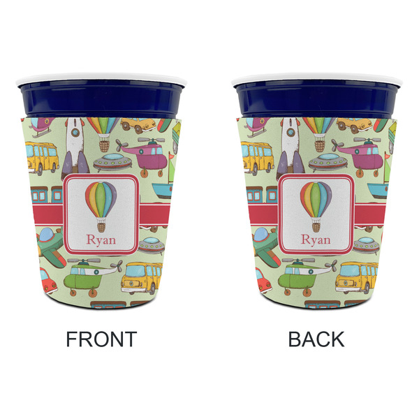 Vintage Transportation Party Cup Sleeves - without bottom - Approval
