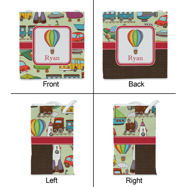 Vintage Transportation Party Favor Gift Bag - Gloss - Approval