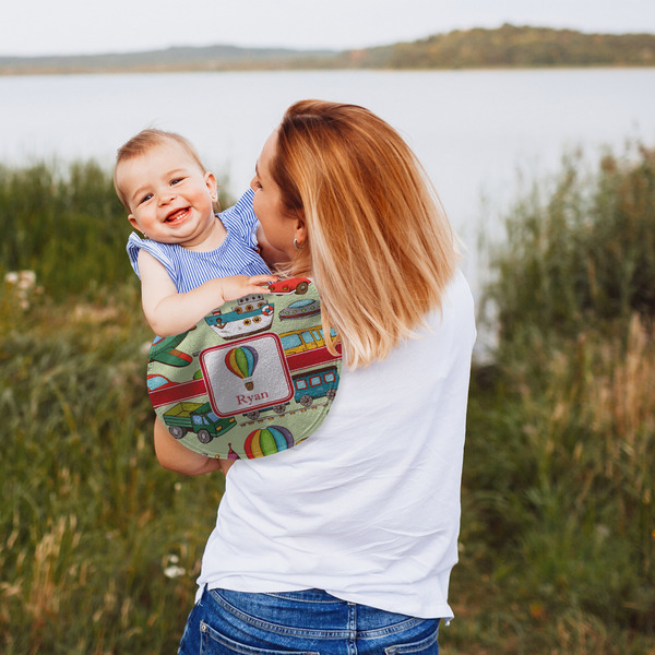 Vintage Transportation Peanut Shaped Burp - Lifestyle