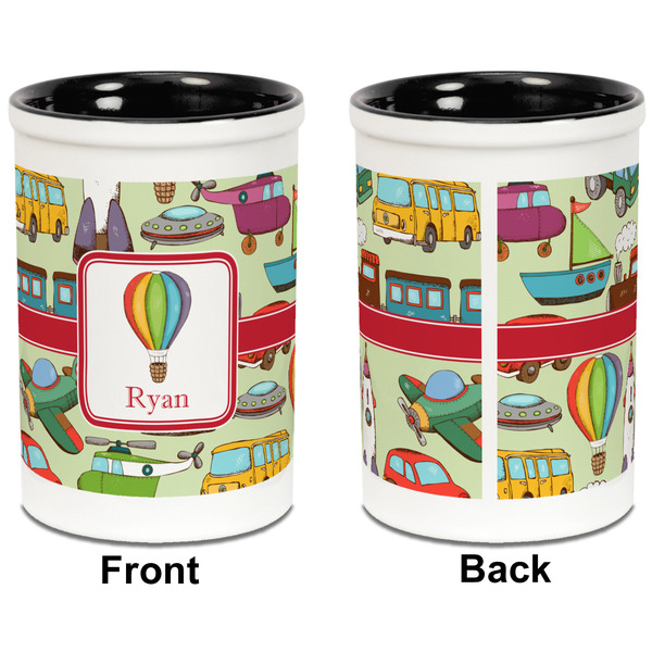 Vintage Transportation Pencil Holder - Black - approval