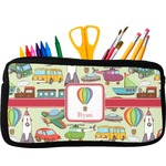 Vintage Transportation Neoprene Pencil Case (Personalized)