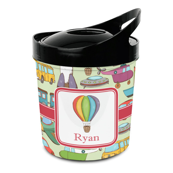 Custom Vintage Transportation Plastic Ice Bucket (Personalized)