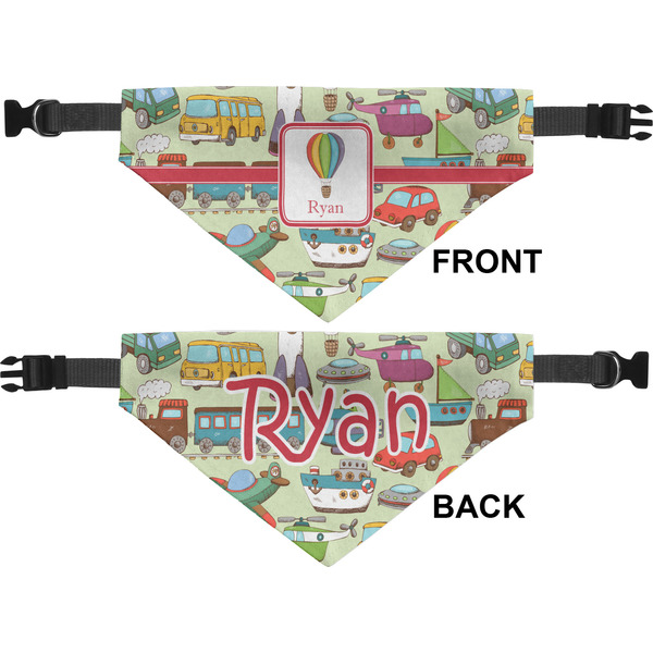 Vintage Transportation Pet Bandana Approval