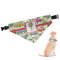 Vintage Transportation Dog Bandana - Large (Personalized)