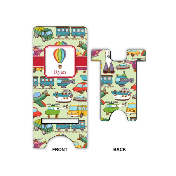 Vintage Transportation Phone Stand - Front & Back