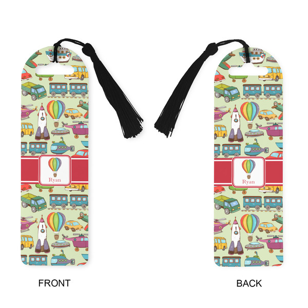 Vintage Transportation Plastic Bookmarks - Approval