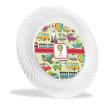 Vintage Transportation Plastic Party Dinner Plates - 10" (Personalized)