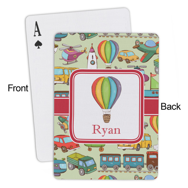 Vintage Transportation Playing Cards - Approval