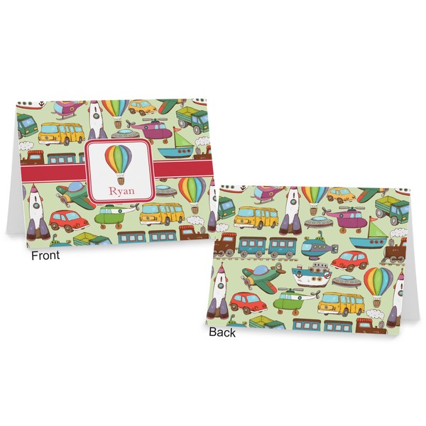 Vintage Transportation Postcard - Front and Back