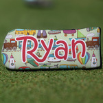 Vintage Transportation Blade Putter Cover (Personalized)