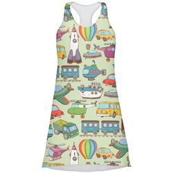 Vintage Transportation Racerback Dress - Large