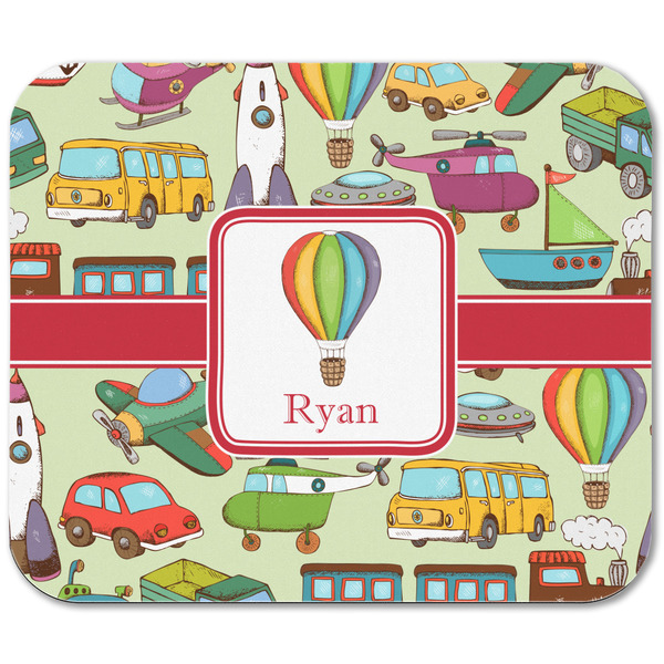Vintage Transportation Rectangular Mouse Pad - APPROVAL