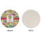 Vintage Transportation Round Linen Placemats - APPROVAL (single sided)
