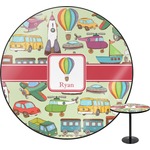 Vintage Transportation Round Table (Personalized)