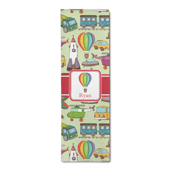 Custom Vintage Transportation Runner Rug - 2.5'x8' w/ Name or Text