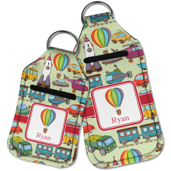 Vintage Transportation Sanitizer Holder Keychain - Parent Main