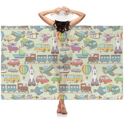 Vintage Transportation Sheer Sarong